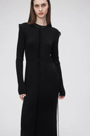 Jessica Long Sleeve Dress in Wool Knit