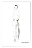 Kari Skirt in Lightweight Merino Knit