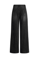 Eclipse-D Rhinestone Washed Jeans in Cotton Denim
