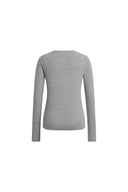 Ella Grey Structured Seam Detail Top