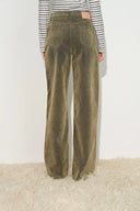 Erin Sheen Wide Straight Leg Jeans in 100% Cotton Denim