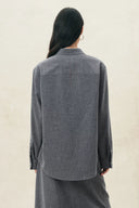 Evelyn Buckled Oversized Shirt