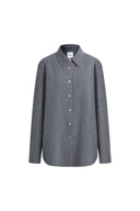 Evelyn Buckled Oversized Shirt