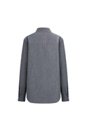 Evelyn Buckled Oversized Shirt