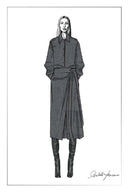 Evelyn Buckled Oversized Shirt