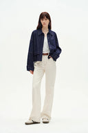 Karlie Jacket in Silk-Modal Denim
