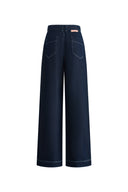Flania Cargo Pants Jeans in Cotton Denim