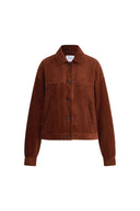 Aaliyah Dropped Shoulder Jacket in Corduroy Cotton