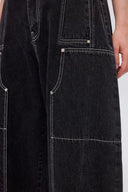 Sam Weite Barrel-Leg Jeans aus Baumwoll-Denim