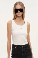 Keystone Sleeveless Tank Top in Cotton