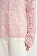 Nicole wendbarer Pullover vorne oder hinten tragbar aus Triacetat mit Kaschmir-Strick