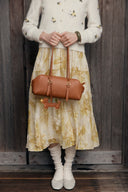 Monti East West Shoulder Bag in Top-grain Nappa leather