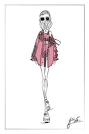 Conjunto de Camisa y Shorts Éloïse con Ojetes en Popelina de Algodón Pima