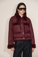 Maestrale Coat in Faux Shearling