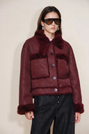 Maestrale Coat in Faux Shearling