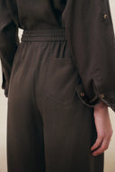 Faye Drawstring Wide Leg Pants