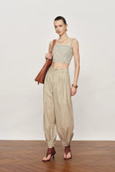 Wilderness Ballonbein-Hose aus feiner Acetat- und Lammwollmischung