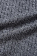 Lauren Cable Top in Merino Wool Knit