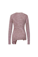 Fluttera Pull fendu sur le côté en tricot très extensible