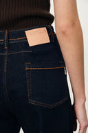Calista Boho Inspired Embroidered Jeans in Stretchy Denim