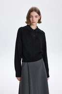 Top Superposé Freya en Tricot Coton-Laine