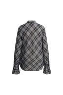 Fern Plaid Scarf Tie Blouse