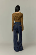 Liberty zweifarbige Jeans aus Baumwoll-Denim