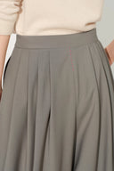 Fofia Drapierte Ballonhose aus Wollmischung