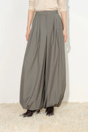 Fofia Drapierte Ballonhose aus Wollmischung