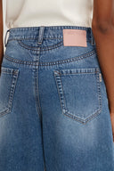 Glaire Zip Fly Straight Wide Leg Jeans in Lyocell Denim - Updated Fit