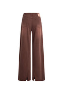 Harreit Vintage-Jeans mit Schlitzsaum und geradem Bein aus Baumwolldenim