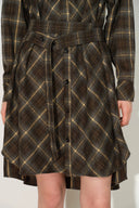 Holly Plaid Shirt Dress