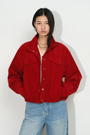 Honora Balloon Jacket in Cotton Corduroy
