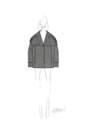 Irina Vintage Bikerjacke aus veganem Leder
