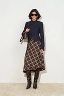 Ivy Herringbone Cinched Waist Jacket
