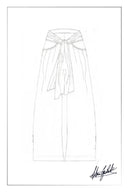 Jayne Belted Wide Leg Jeans in Cotton Denim