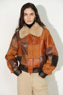 Jett Paneled Jacket with Detachable Faux Fur Collar