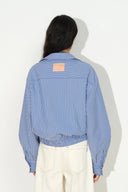 Chaqueta camisa a rayas Josephine en mezcla de algodón