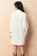 Kate High Low Oversized Shirt Dress