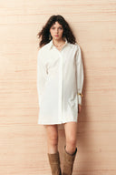 Kate High Low Oversized Shirt Dress