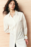 Kate High Low Oversized Shirt Dress