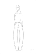 Lark Relaxed Barrel Leg Trousers in Soft Faux Leather