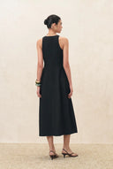 Lina Waist Cinched Bubble Hem Dress