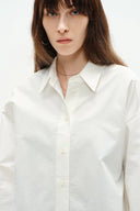 Linda Button-Up Shirt in Oxford Cotton
