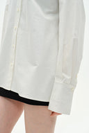 Linda Button-Up Shirt in Oxford Cotton