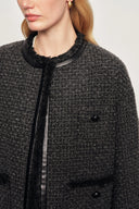 Lucia Jacket in Wool Blend Tweed