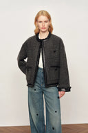 Lucia Jacket in Wool Blend Tweed