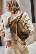 Marais Soft Boston Medium Bag in Suede