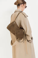 Marais Soft Boston Medium Bag in Suede