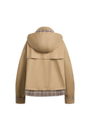 Mckenna Detachable Hood Layered Utility Jacket
